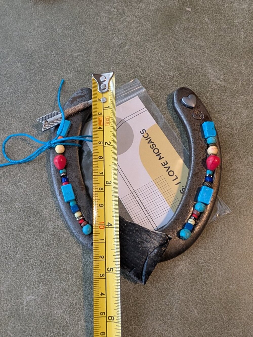 Mosaic Horseshoe - Picture 6 of 7